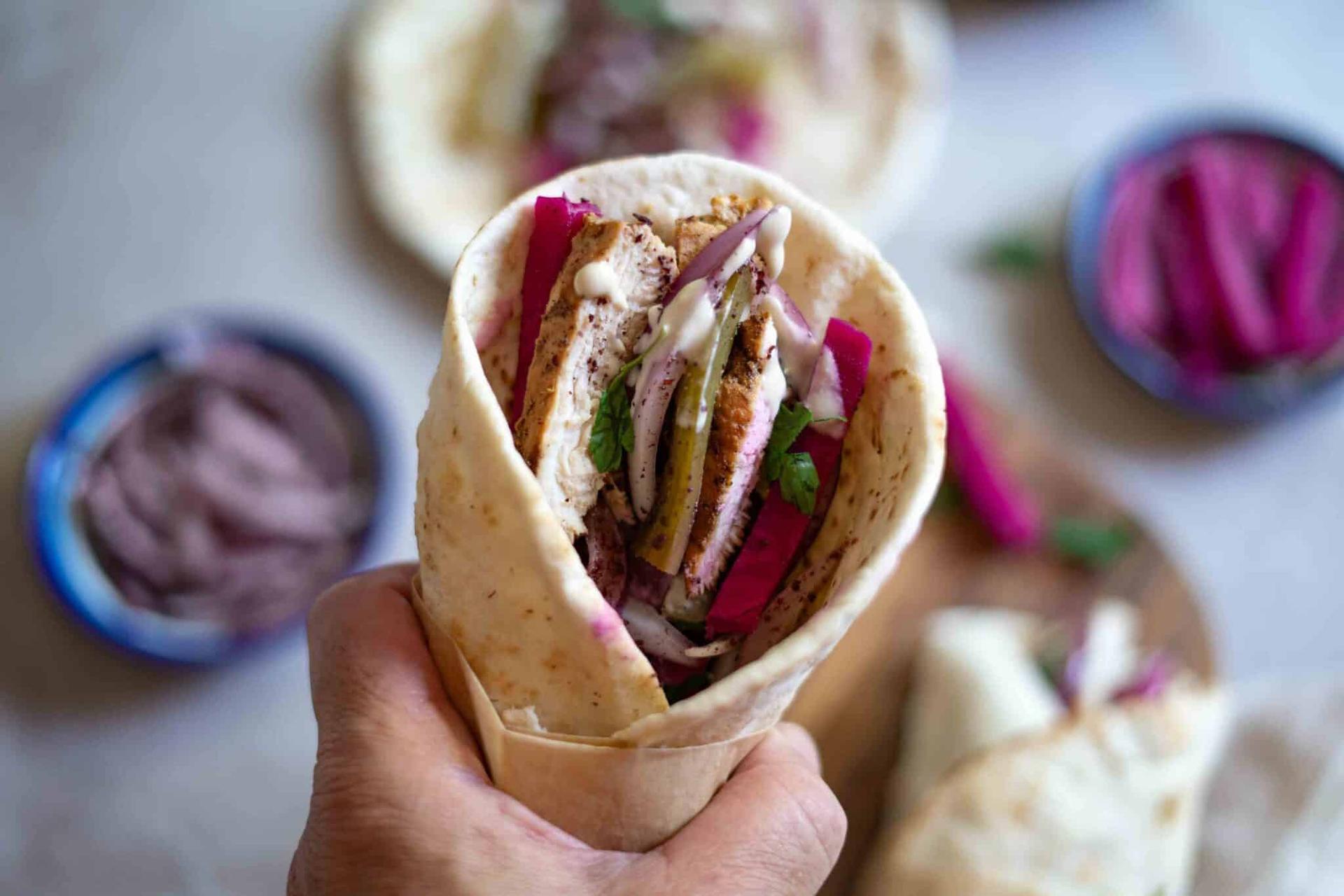 Mercy Meals with HHRD - Authentic Palestinian Chicken Shawarma